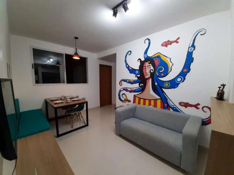 Foto do Apartamento completo na praia de Ponta de Campina - Polvo Poético