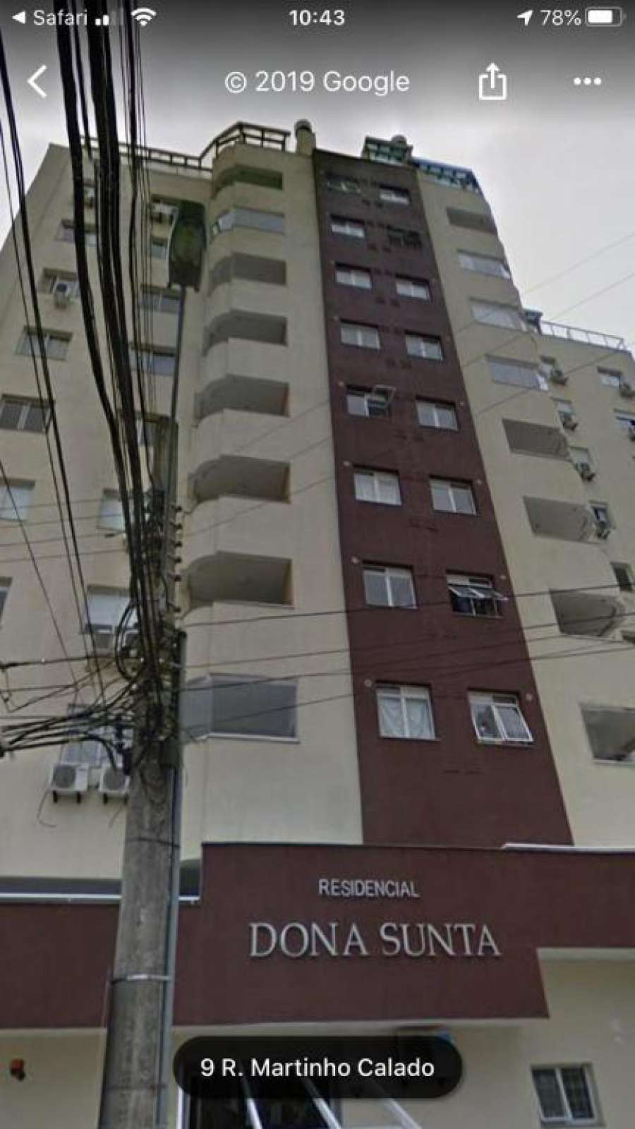 Foto do Edifício Residencial Dona Sunta