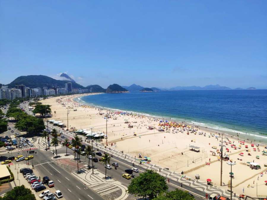 Foto do Studio na Praia de Copa Vista Total TC1202