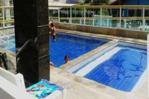 Ap família pé na praia com churrasqueira Foto do Ap família pé na praia com churrasqueira