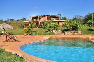 Salto Corumbá Hotel Camping Clube Foto do Salto Corumbá Hotel Camping Clube
