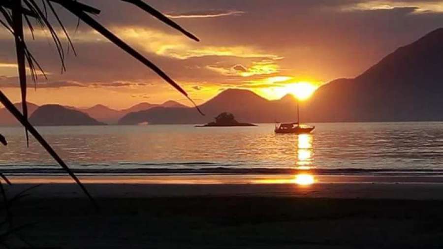 Foto do Suíte a beira mar em Ubatuba-SP