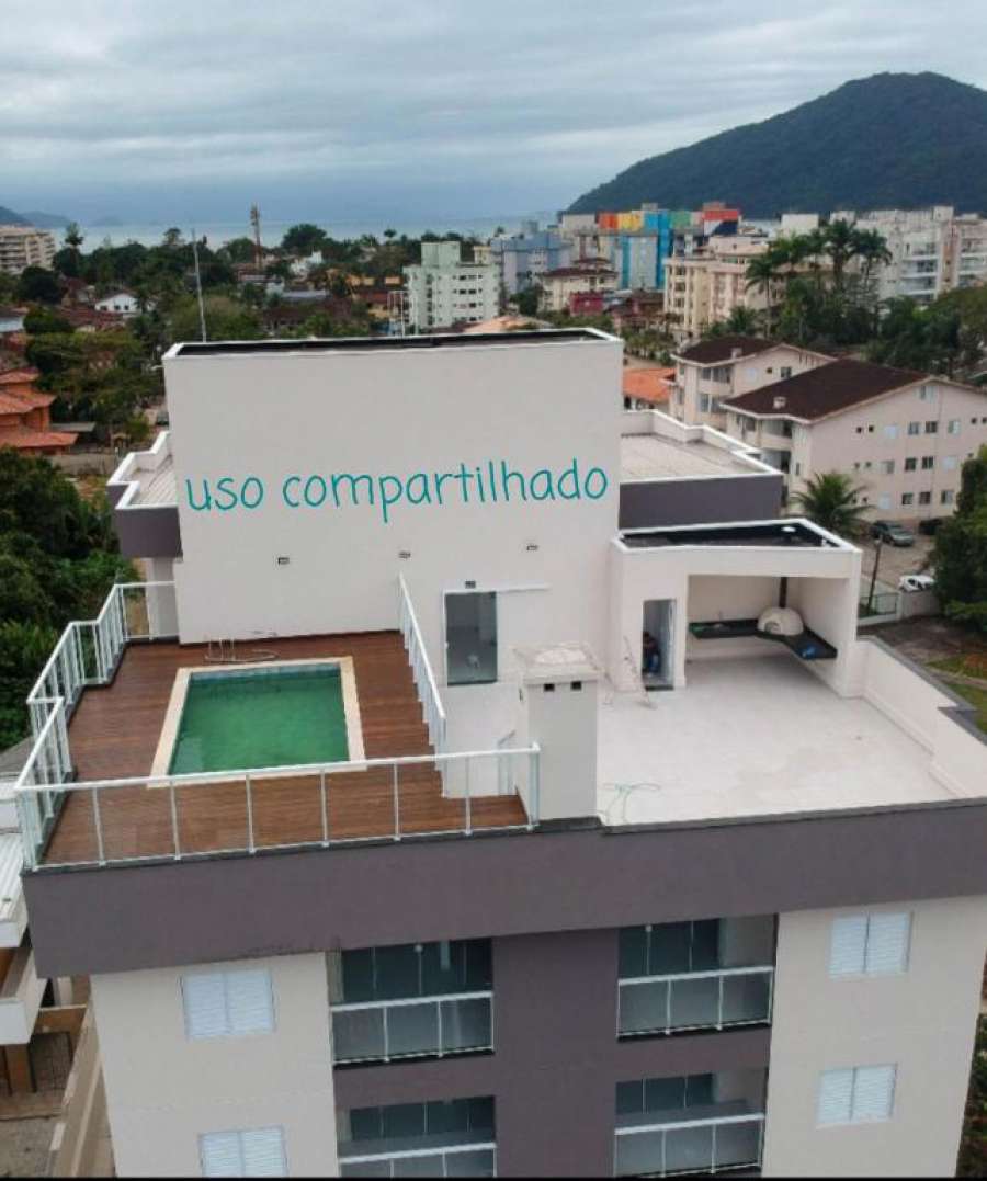 Foto do Apto com piscina no Itagua Ubatuba