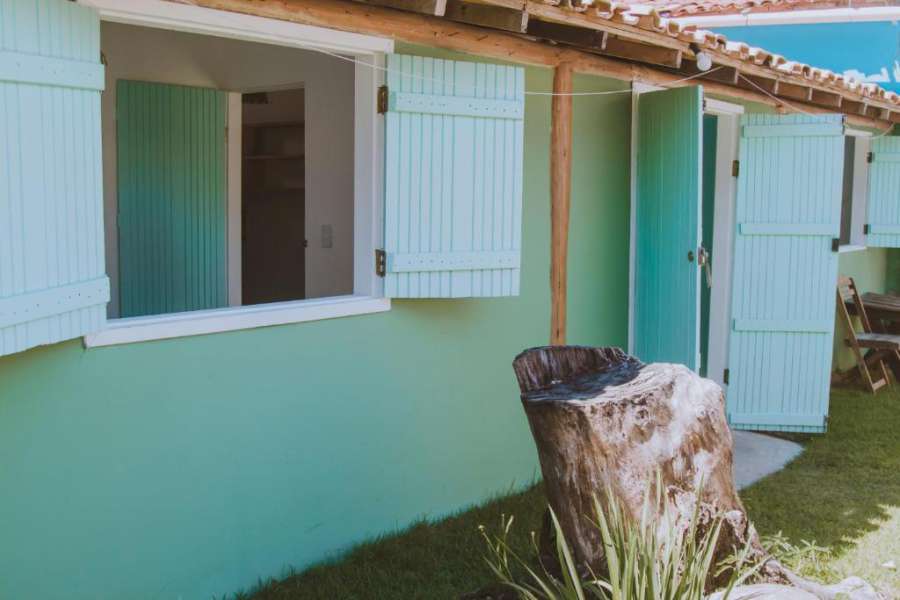 Casinhas baianas em Caraíva Foto do Casinhas baianas em Caraíva