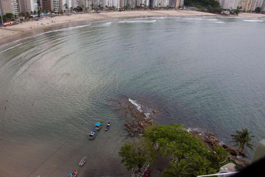 Foto do Ap Asturias Pe na Areia