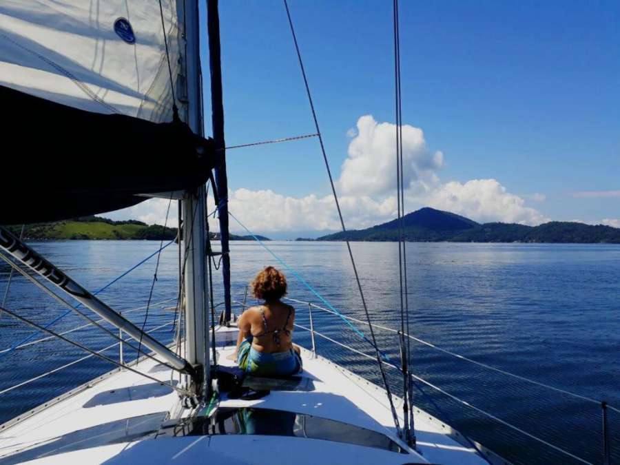 Foto do Veleiro em Ilha Grande - RJ