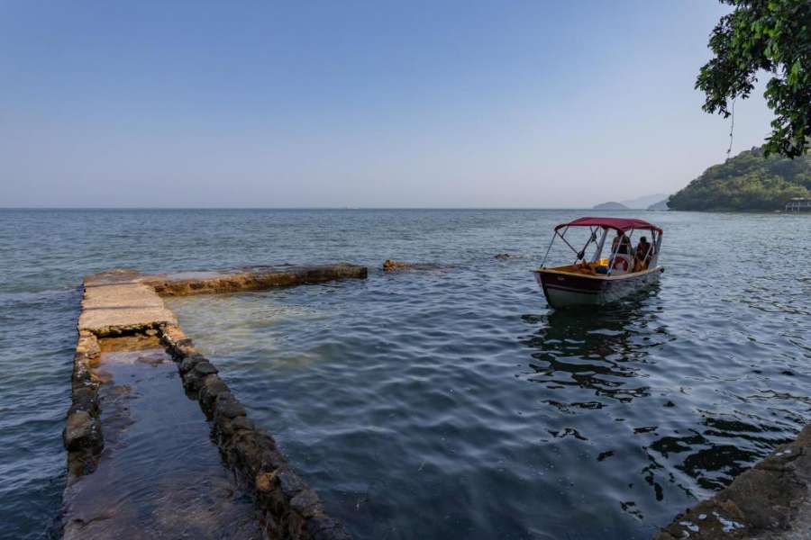 Foto do Ilha de Itacuruçá - Rústico e design debruçados no mar