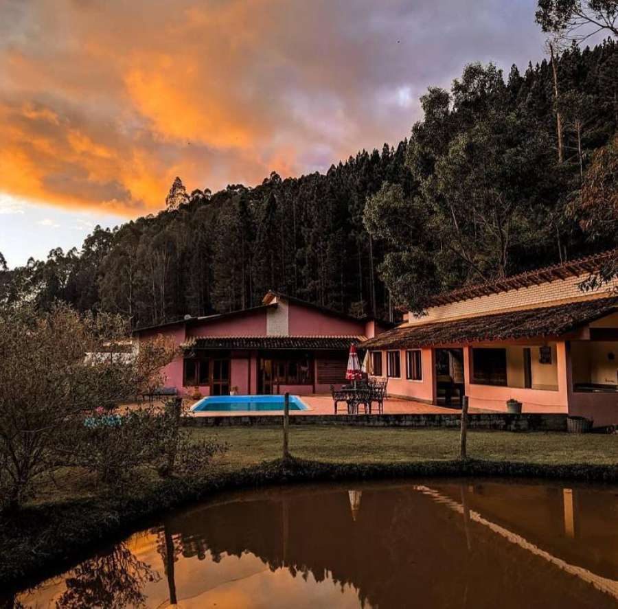 Foto do Flat com lareira ecológica e café da manhã em Pedra Azul