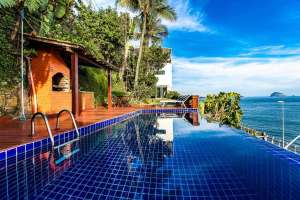Charming Ocean Front Villa - São Conrado Foto do Charming Ocean Front Villa - São Conrado