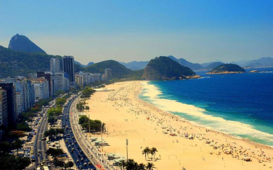 Foto do Copacabana apartment with 3 rooms and seasight